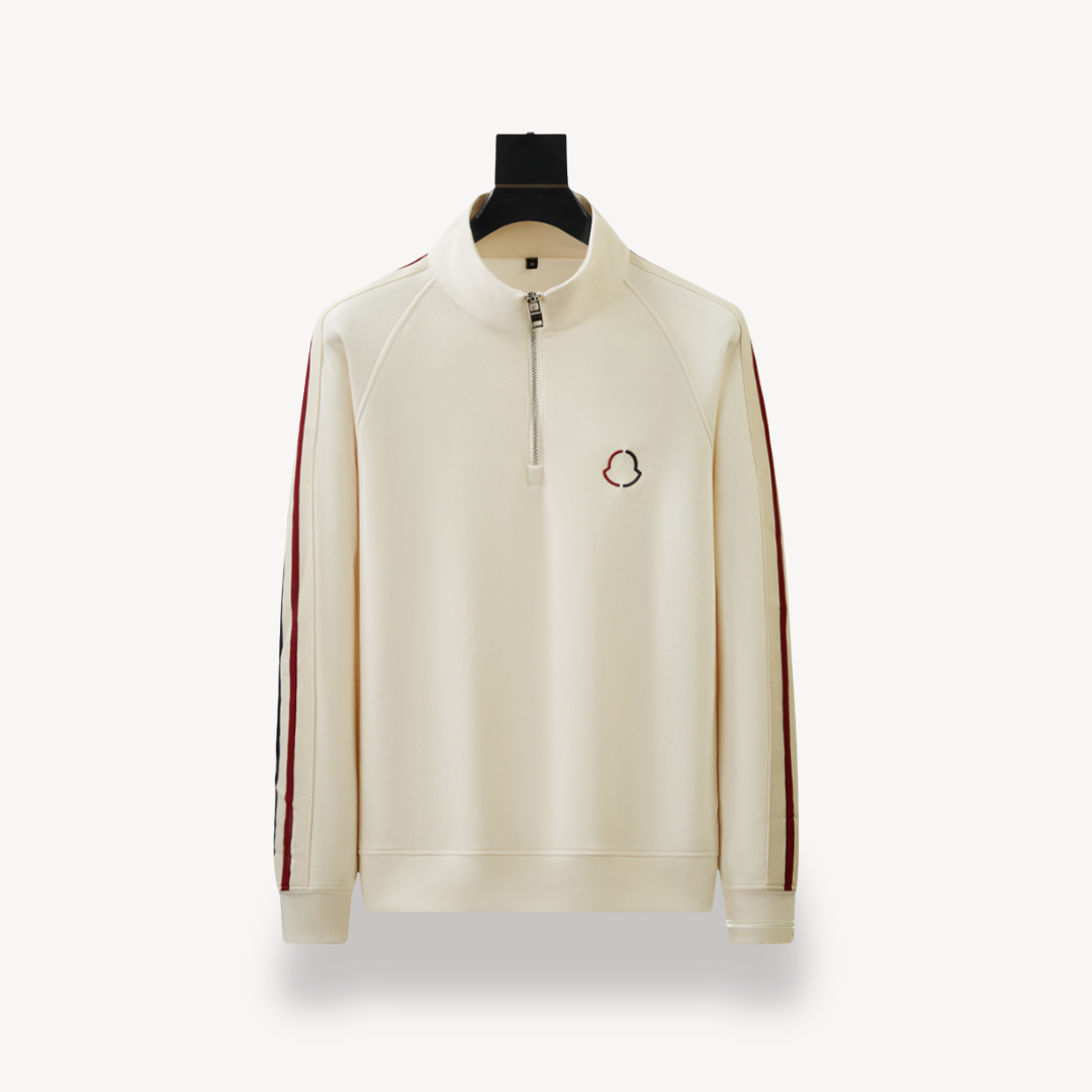 Tuta Uomo Con Zip e Strisce