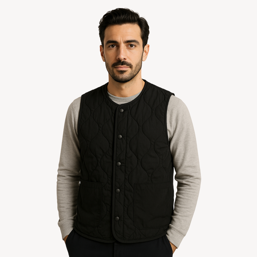 Gilet da Uomo Trapuntato Outdoor