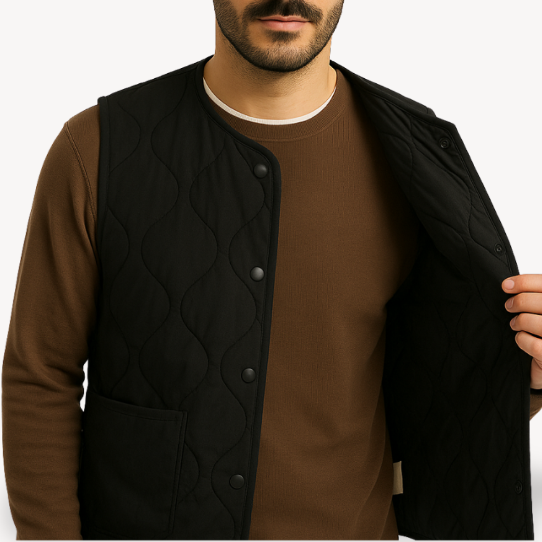 Gilet da Uomo Trapuntato Outdoor