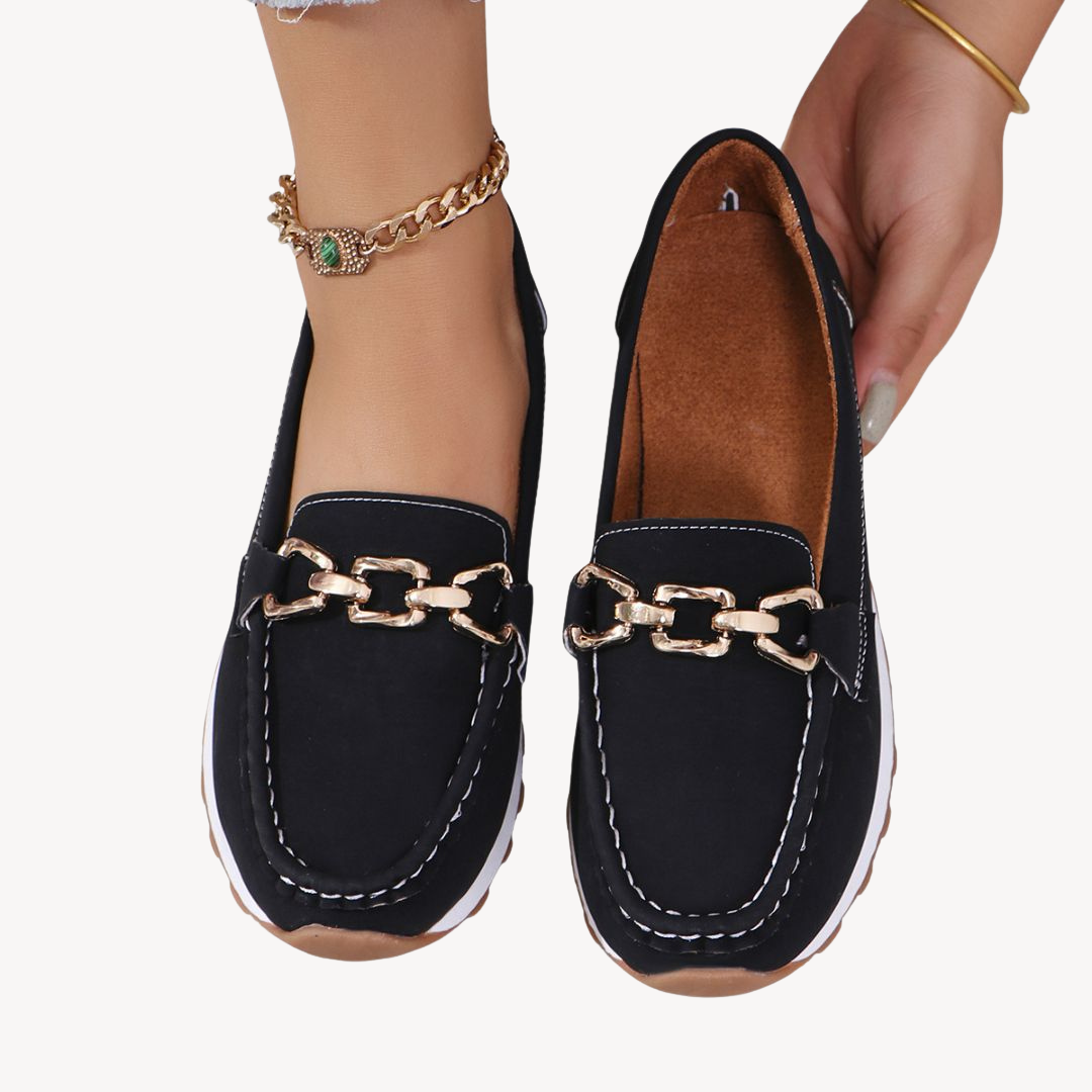 Scarpe ortopediche da donna con catena