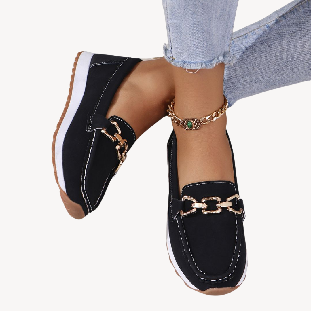 Scarpe ortopediche da donna con catena