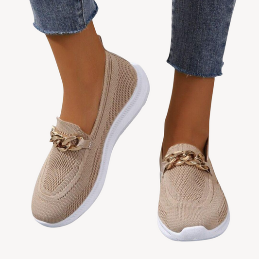 Scarpe da Donna in Mesh con Catena