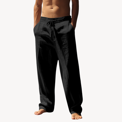 Pantaloni Uomo Lini